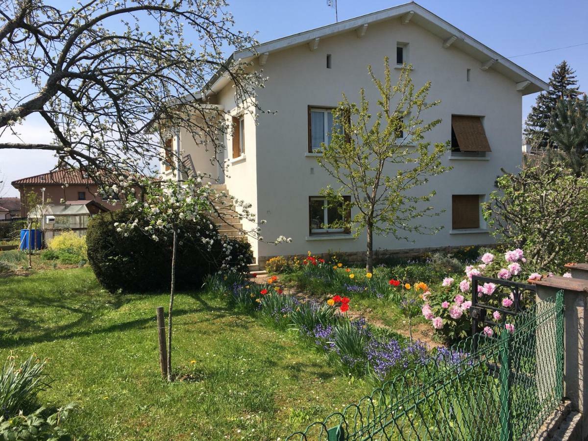 Chambre Avec Vue Sur Jardin Charnay-les-Macon Exterior photo